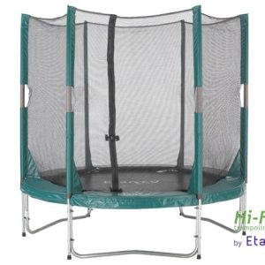 Hi-Flyer Trampoline met Veiligheidsnet 305 cm en Trapje Groen