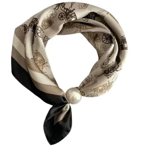 Horse brown parel sjaaltje Chloe