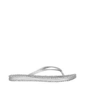 Ilse Jabobsen Slippers Cheerful  Zilver