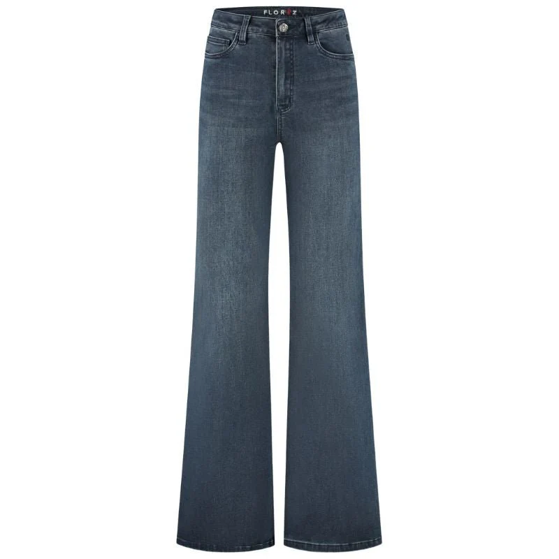 Indigo Blue high waist flared jeans Ana - Afbeelding 2