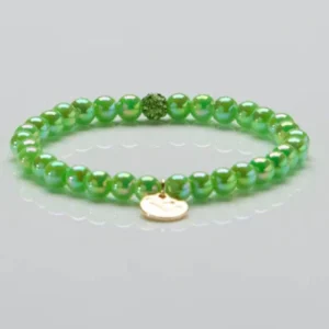 Jade Glow parelarmband 6mm