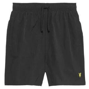 Jet Black Plain Swim short
