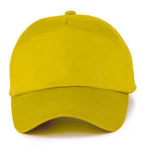 Cap met naam (Geel)
