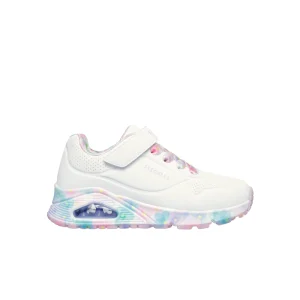 Skechers Kinder Veterschoenen 310321L/WMLT Wit