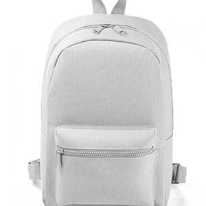 Kinderrugtas Fashion grijs met naam