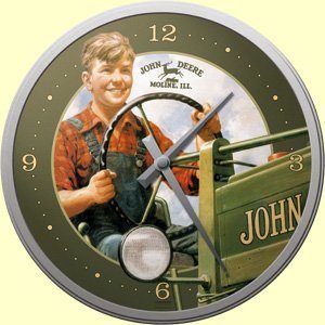 Klok “John Deere Boy” Ø 31 cm