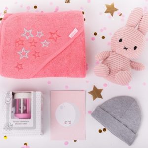 Kraambox Baby Nijn Corduroy Rose