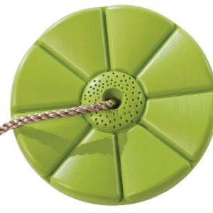 Kunststof schotelschommel limoengroen