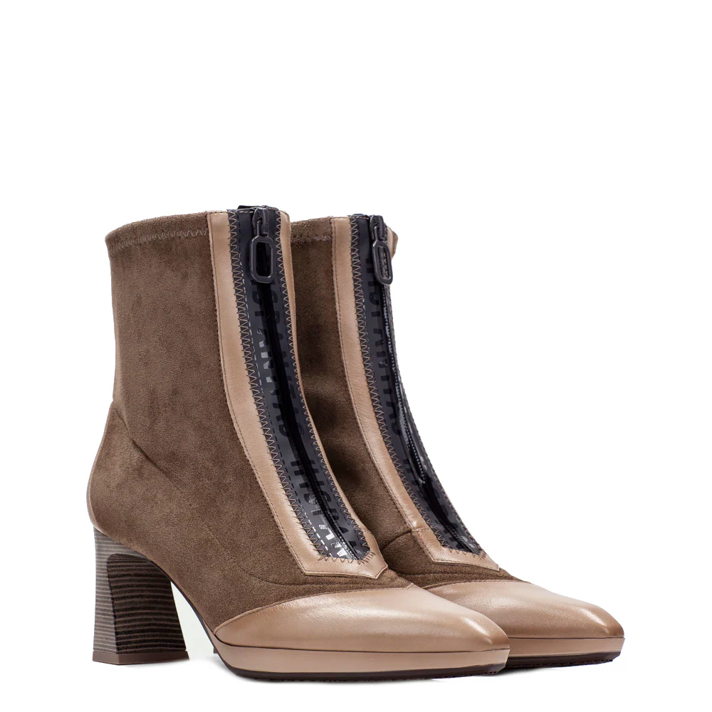 Hispanitas Enkellaarsjes HI254186 Taupe - Afbeelding 3