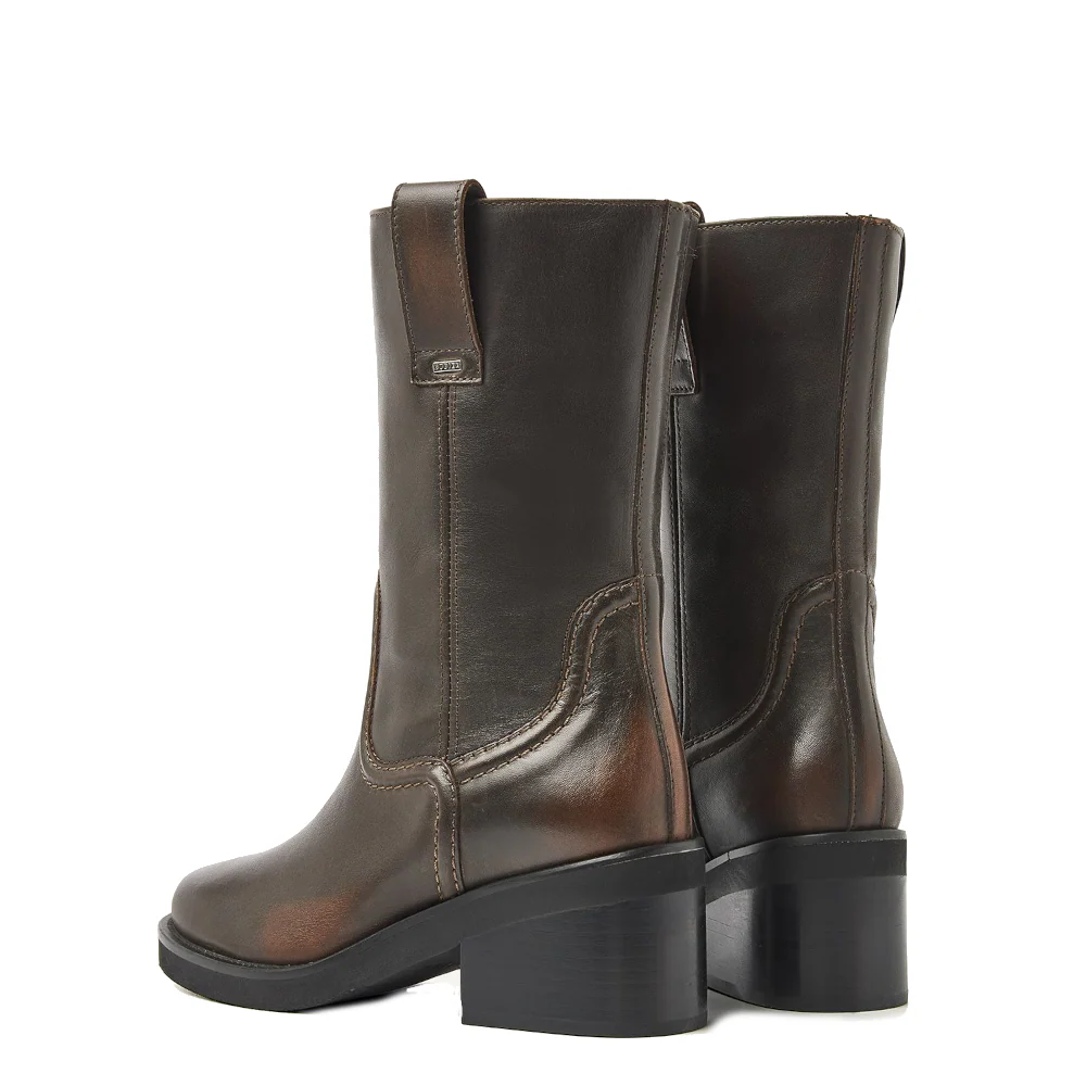 Nubikk Enkellaarsjes 21083800 Bruin - Afbeelding 4