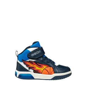 Geox Kinder Veterschoenen J569CC Blauw