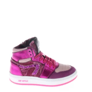 Hip Kinder Veterschoenen H1765 Fuxia
