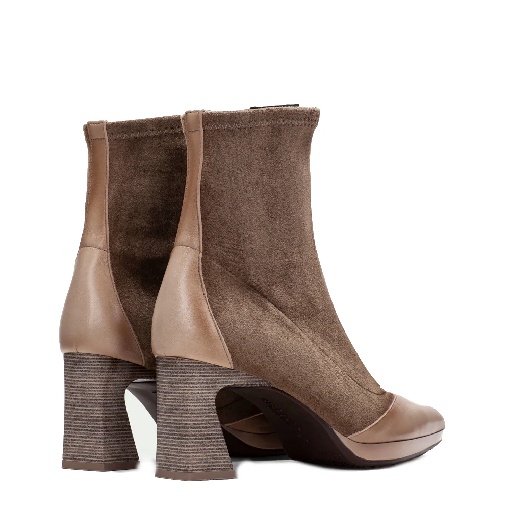 Hispanitas Enkellaarsjes HI254186 Taupe - Afbeelding 4