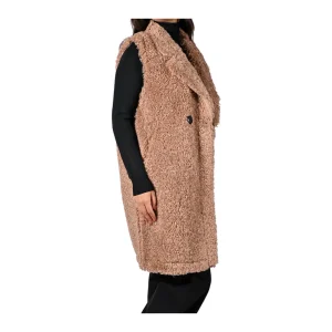 Giuliano Jas Teddy Gilet 62253 Bruin