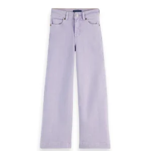 Lavendel wide leg jeans The Wave