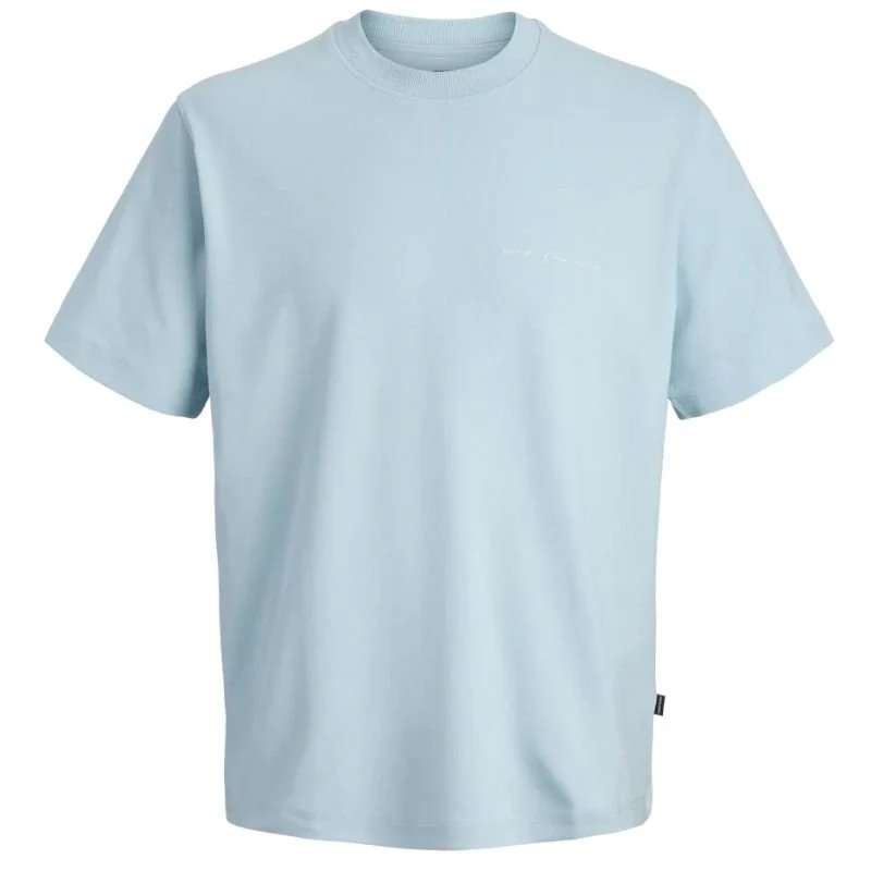 Lichtblauw relaxed fit t-shirt Blaowen