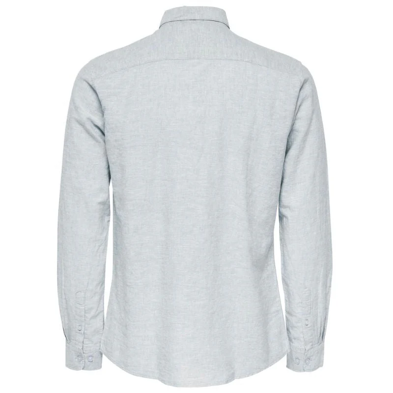 Lichtblauw shirt Caiden - Afbeelding 3