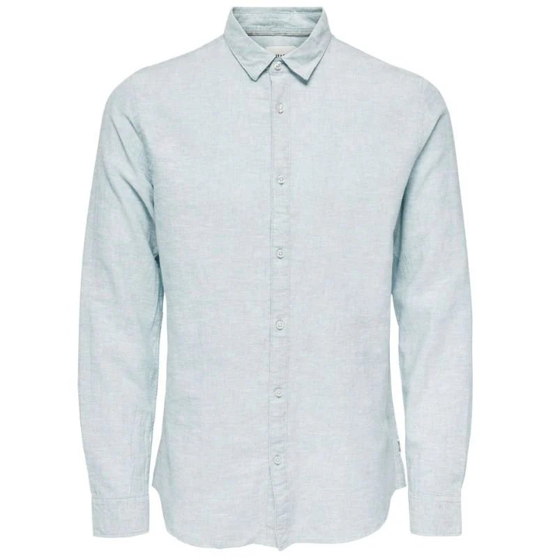 Lichtblauw shirt Caiden - Afbeelding 2