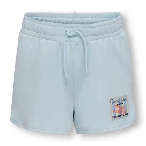 Lichtblauwe sporty loose fit short Gada