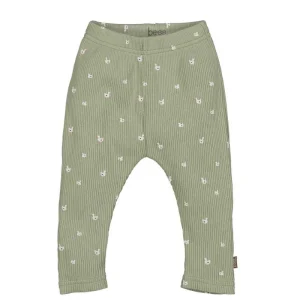 Lichtgroen geprinte legging Goose