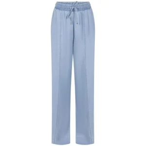 Light Denim tencel chambray broek Farah