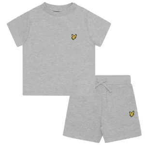 Light Grey t-shirt & short set