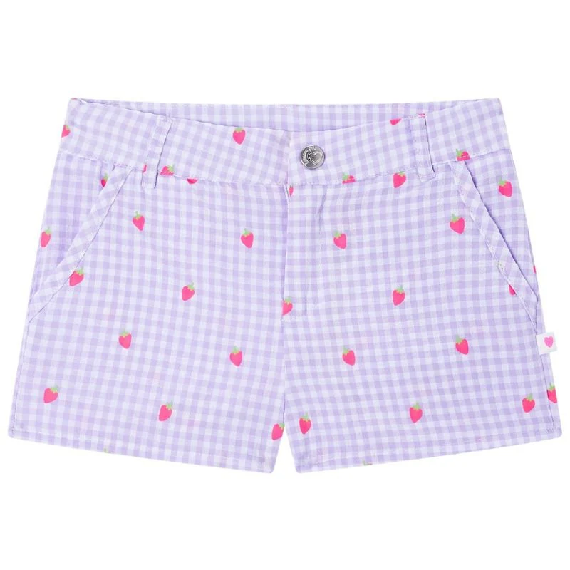 Lila geprinte short Elina - Afbeelding 2