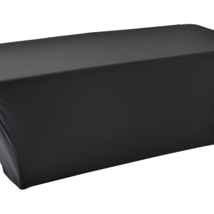 living Tafelhoes party/buffettafel zwart, 180x76x74 cm