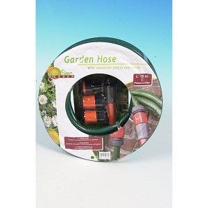 Tuinslang 15mtr + acc spuitstuk