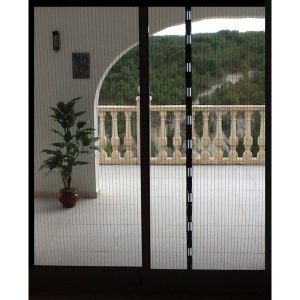 Magneetgordijn Zwart 195 x 240 CM