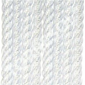 Kunststof draadgordijn maatwerk Manacor wit 90 X 210 Cm