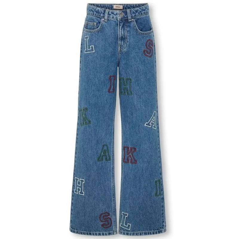 Medium Blue Denim wide jeans Juicy Letters - Afbeelding 2