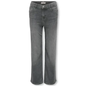 Medium Grey Denim wide jeans Madison