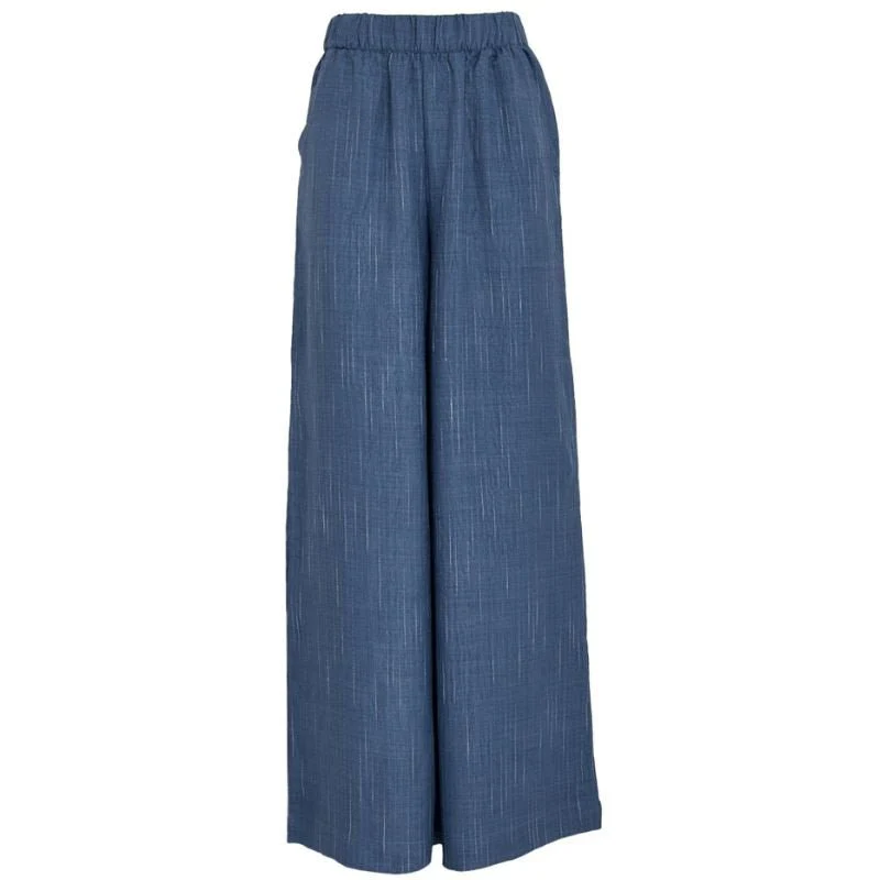 Mid Blue Denim pinstripe pantalon Gaby