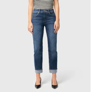 Mid Blue Used jeans Sue Relax