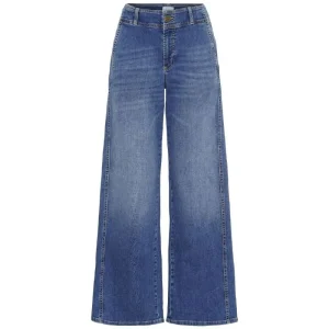 Mid Denim Wash wide fit jeans Como New