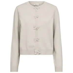 Moonbeam knitted bows cardigan Tessa