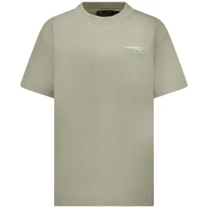 Mosgroen backprint t-shirt Byzo