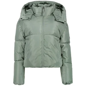Mosgroene short puffer jacket Ryta