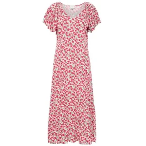 Multi Flower geprinte jurk Aya