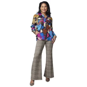 Multicolour geprinte top Kenny Lugar