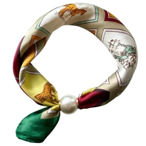 Multimix brown parel sjaaltje Chloe