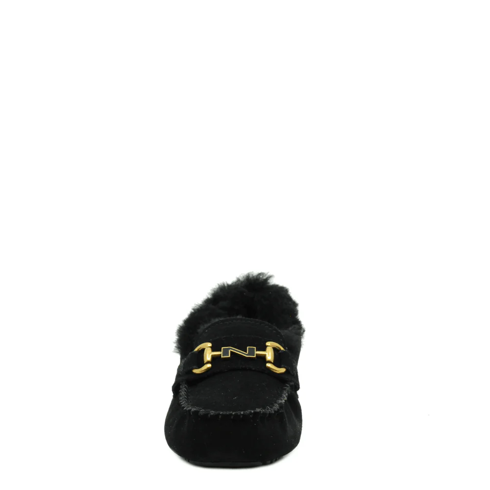 Nathan Baume Pantoffels 232-N83-04 Zwart - Afbeelding 3