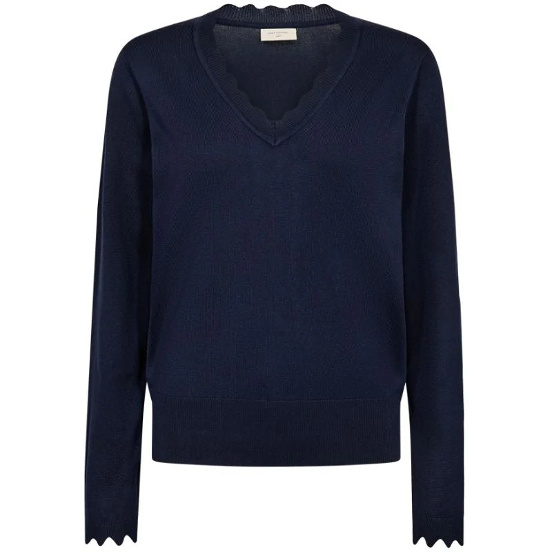 Navy Blazer scallop pullover Katie - Afbeelding 2