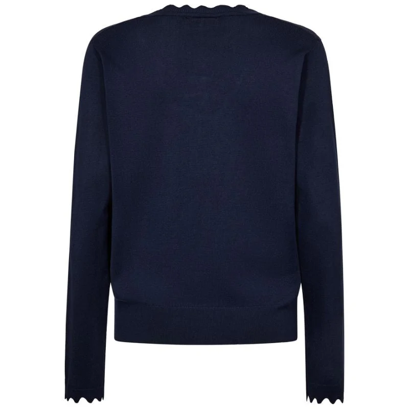 Navy Blazer scallop pullover Katie - Afbeelding 3