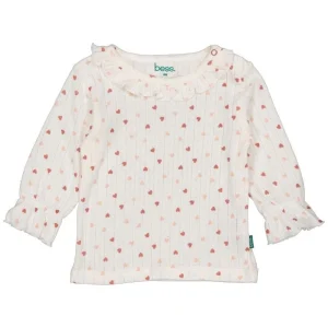 Off white shirt Ajour Hearts 261037