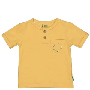 Okergeel t-shirt Pocket Original 261010