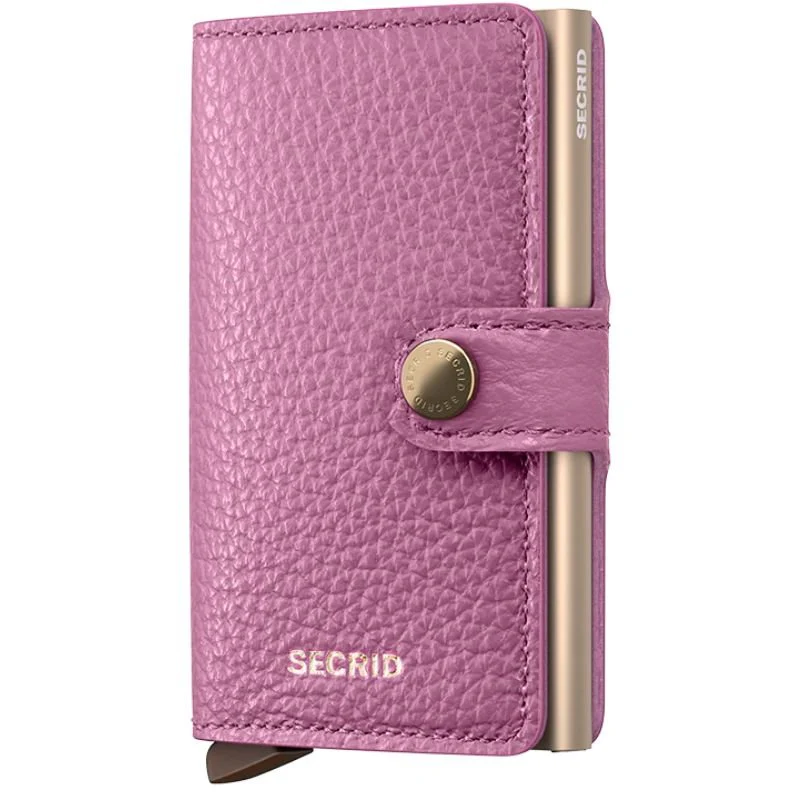 Orchid miniwallet Pebble