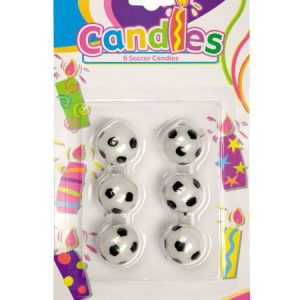Voetbal taart kaarsjes