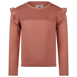 Oudroze ruffle longsleeve O56987